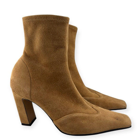 Khaite Nevada Suede Ankle Boots - Picture 1 of 6